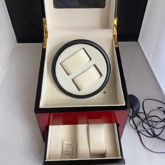 Self Winding Watch Jewelry Box for Rolex Watches Like New Holds 2 Watches - Picture 2 of 8